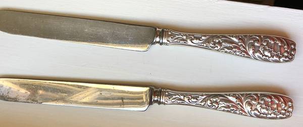 No. 70 (Sterling, 1885) New French Hollow Knife with Bolster