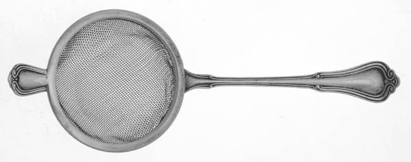 Norfolk-Villa Norfolk (Sterling) Solid Individual Overcup Tea Strainer