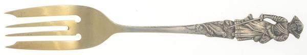 Nuremberg (Sterling, 1885) Individual Salad Fork