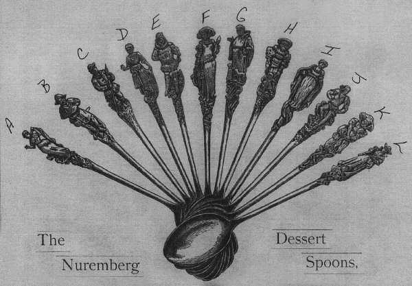 Nuremberg (Sterling, 1885) Dessert/Oval Soup Spoon