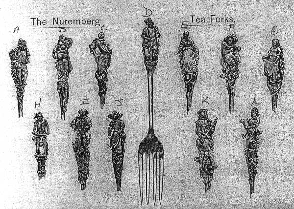 Nuremberg (Sterling, 1885) Tea Fork