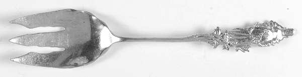 Nuremberg (Sterling, 1885) Solid Salad Serving Fork