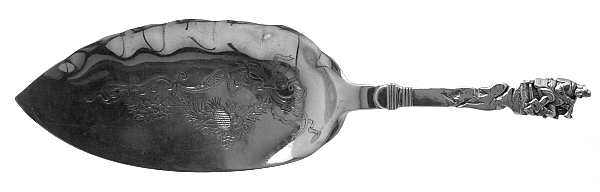 Nuremberg (Sterling, 1885) Large Solid Fish Serving Knife