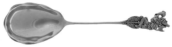 Nuremberg (Sterling, 1885) Sugar Spoon