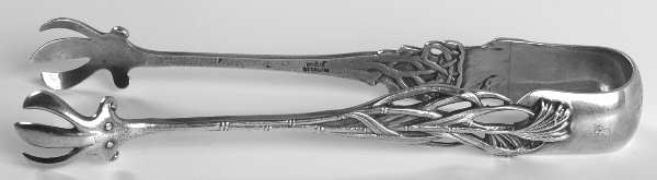 Nuremberg (Sterling, 1885) Large Sugar Tongs
