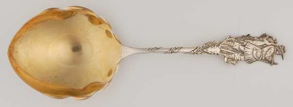 Nuremberg (Sterling, 1885) Solid Smooth Berry/Casserole Spoon