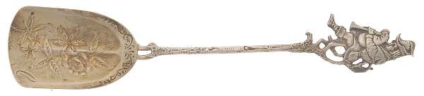 Nuremberg (Sterling, 1885) Ice Cream Spoon Bright Cut