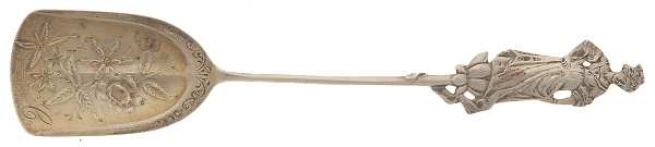 Nuremberg (Sterling, 1885) Ice Cream Spoon Bright Cut