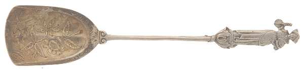 Nuremberg (Sterling, 1885) Ice Cream Spoon Bright Cut