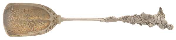 Nuremberg (Sterling, 1885) Ice Cream Spoon Bright Cut