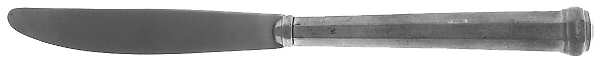 Octette (Pewter) Modern Hollow Knife