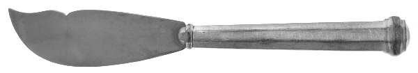 Octette (Pewter) Hollow Handle Master Butter Knife