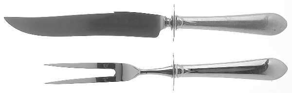 Old Colony-New (Sterling, 1926) Small Stainless Blade 2-Piece Steak Carving Set