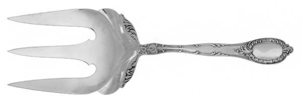 Old Colony-Old (Sterling, 1896) Solid Toast Serving Fork