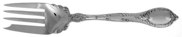 Old Colony-Old (Sterling, 1896) Medium Solid Cold Meat Serving Fork