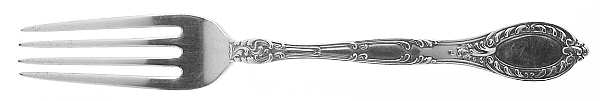 Old Colony-Old (Sterling, 1896) Solid Youth Tea Fork