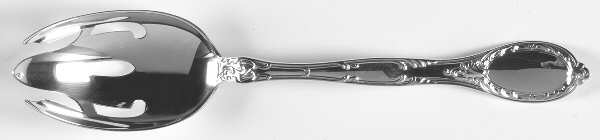 Old Colony-Old (Sterling, 1896) Pierced Tablespoon (Serving Spoon)