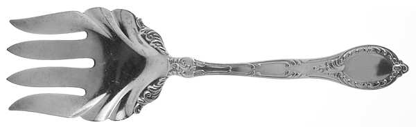 Old Colony-Old (Sterling, 1896) Small Solid Fish Serving Fork