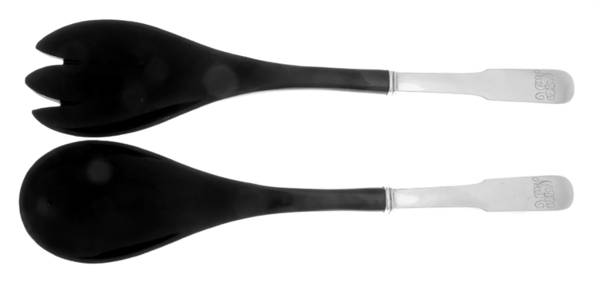 Old English Tipt (Sterling) Plastic Bowl 2-Piece Salad Set