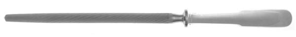 Old English Tipt (Sterling) Sharpener Knife with Steel Rod HC