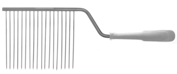 Old English Tipt (Sterling) Cake Breaker with Silverplate Prongs HC