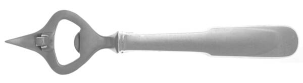 Old English Tipt (Sterling) Bottle/Can Opener with Stainless Bowl HC
