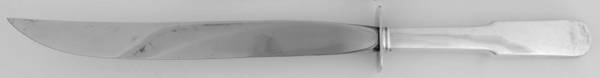 Old English Tipt (Sterling) Small Steak Carving Knife with Stainless Blade