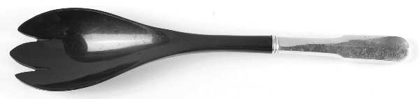 Old English Tipt (Sterling) Salad Serving Fork with Plastic Prongs