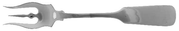 Old English Tipt (Sterling) Oyster Fork HC