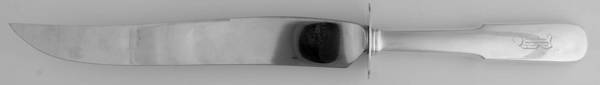 Old English Tipt (Sterling) Knife-Carv/Lg-Stnbl/Roast Sterling Guard