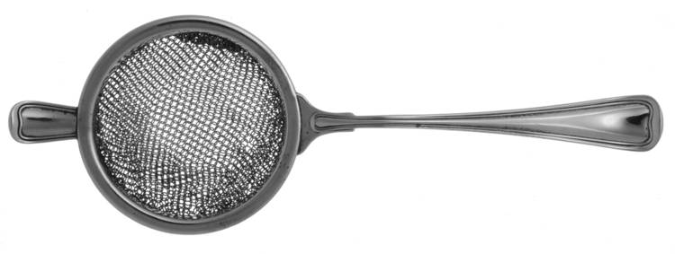 Old French (Sterling, 1905) Tea Strainer with Mesh Bowl