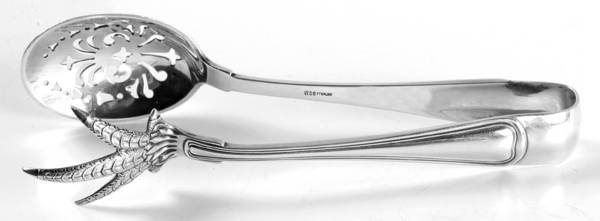 Old French (Sterling, 1905) Large Ice Serving Tongs