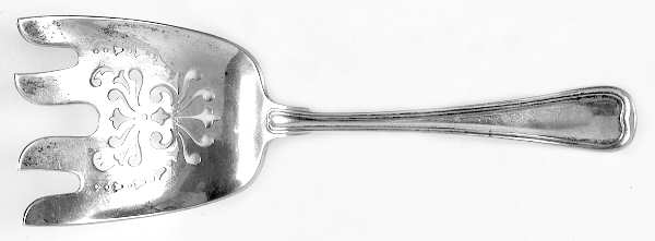 Old French (Sterling, 1905) Large Solid Asparagus Serving Fork