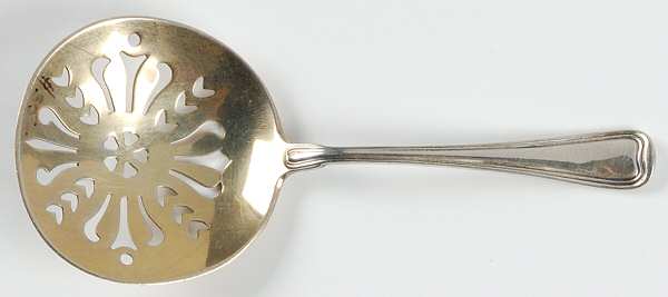 Old French (Sterling, 1905) Solid Bon Bon Spoon with Pierced Bowl