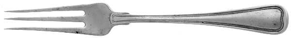 Old French (Sterling, 1905) Individual Solid Fruit Fork