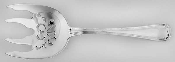 Old French (Sterling, 1905) Large Solid Fish Serving Fork