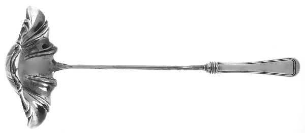 Old French (Sterling, 1905) Punch Ladle with Silverplate Bowl