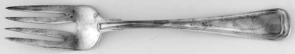 Old French (Sterling, 1905) Individual Solid Fish Fork