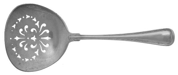 Old French (Sterling, 1905) Small Tomato Server,  Solid Piece