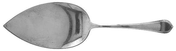 Old London-Plain (Sterling, 1916, No Monos) Large Solid Pie Knife