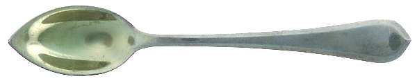 Old London-Plain (Sterling, 1916, No Monos) Fruit/Orange Spoon