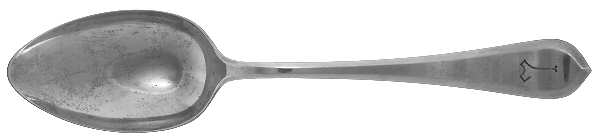 Old London-Plain (Sterling, 1916, No Monos) Tablespoon (Serving Spoon)