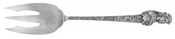 Old Masters (Sterling, 1885) Solid Salad Serving Fork
