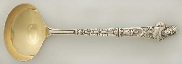 Old Masters (Sterling, 1885) Solid Piece Cream Ladle