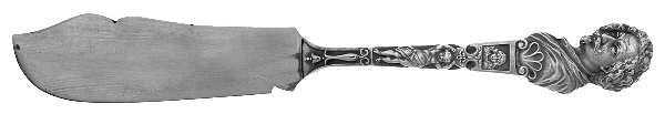 Old Masters (Sterling, 1885) Flat Handle Master Butter Knife