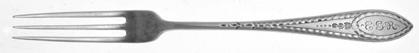 Old Newport (Sterling, 1875) Monogram Strawberry Fork