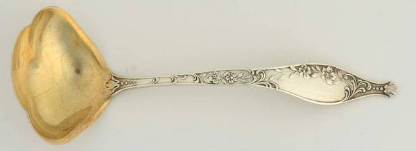 Oxford (Sterling, 1895) Solid Piece Cream Ladle