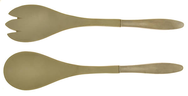 Pace (Stainless) Plastic Bowl 2-Piece Salad Set