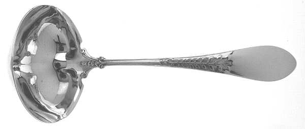 Palm (Sterling, 1870) Solid Gravy Ladle