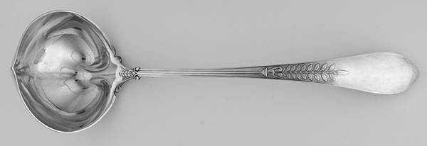 Palm (Sterling, 1870) Small Solid Soup Ladle